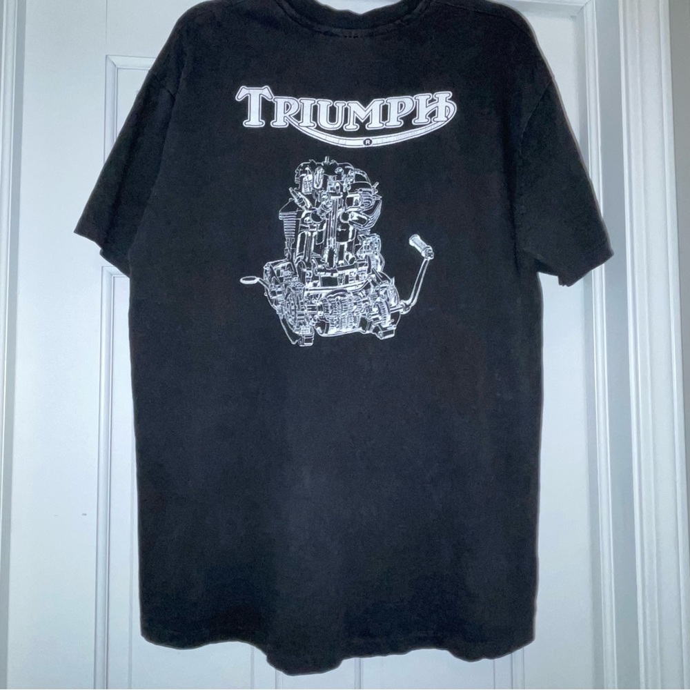 Vintage Triumph Dealer T-Shirt Size XL